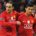 Berbatov y Cristiano, en su etapa en el Manchester United