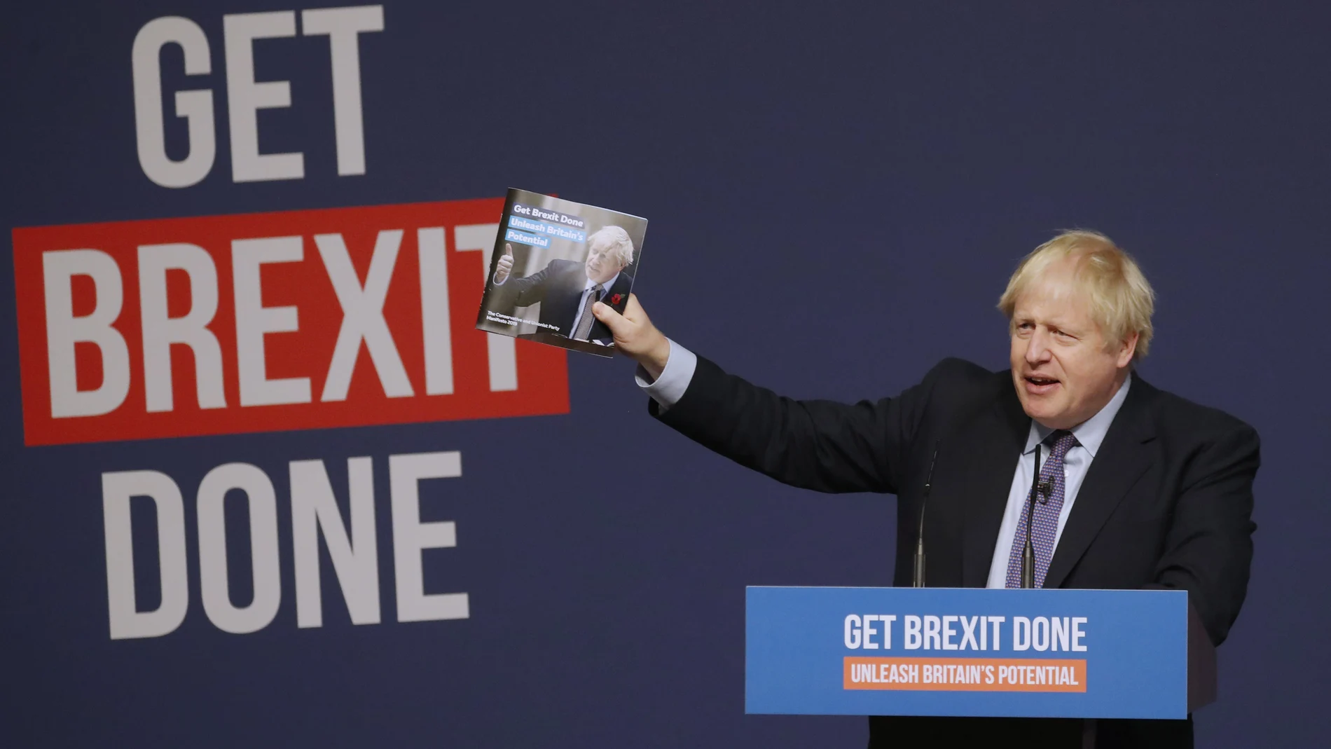 Boris Johnson llegó a Downing Street con la promesa de sacar a su país de la UE
