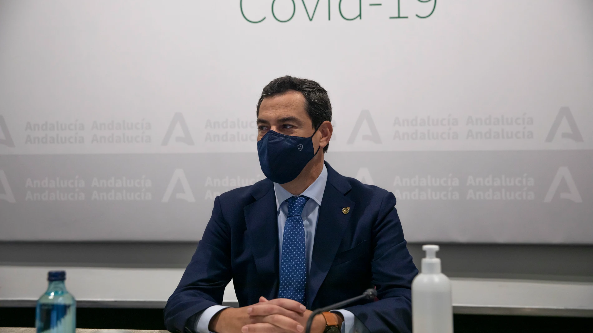 El presidente de la Junta, Juanma Moreno