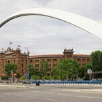 La plaza de toros de Las Ventas, cerrada desde que empezó la pandemia