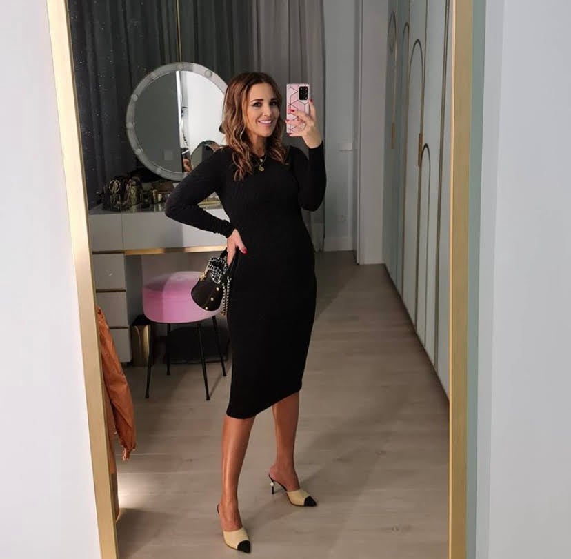 Paula echevarria cheap vestido negro