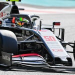 Mick Schumacher pilotó el Haas de 2020 en los entrenamientos libres del pasado Gran Premio de Abu Dabi.