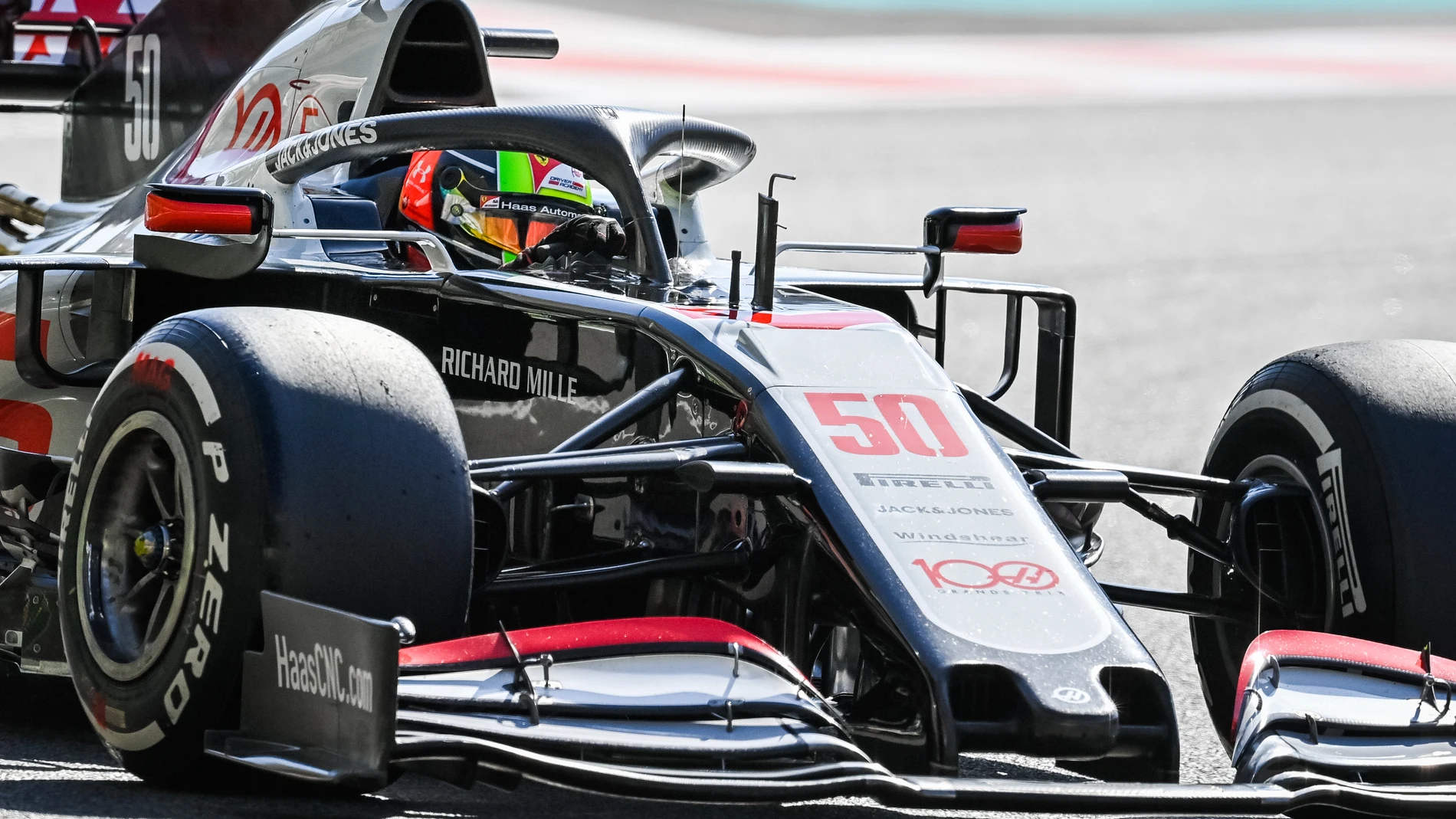 Mick Schumacher pilotó el Haas de 2020 en los entrenamientos libres del pasado Gran Premio de Abu Dabi.
