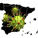Mapa Covid España