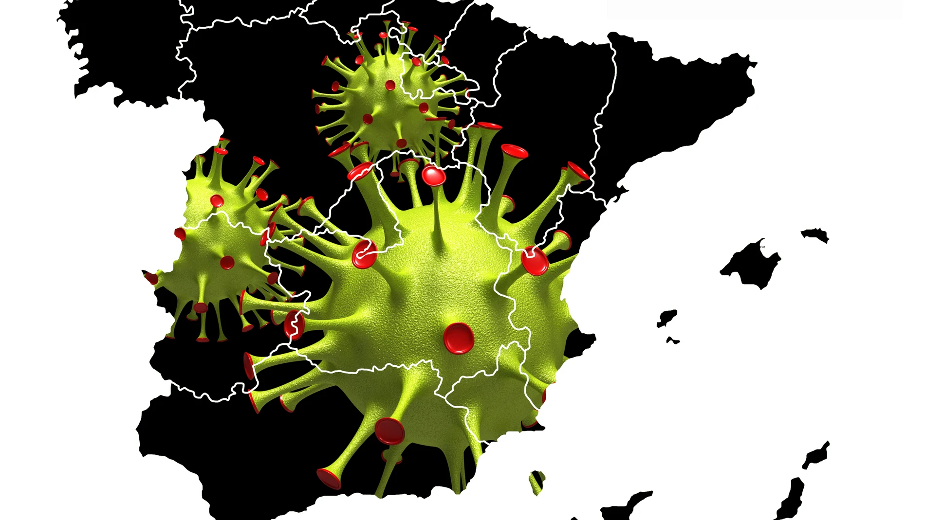 Mapa Covid España