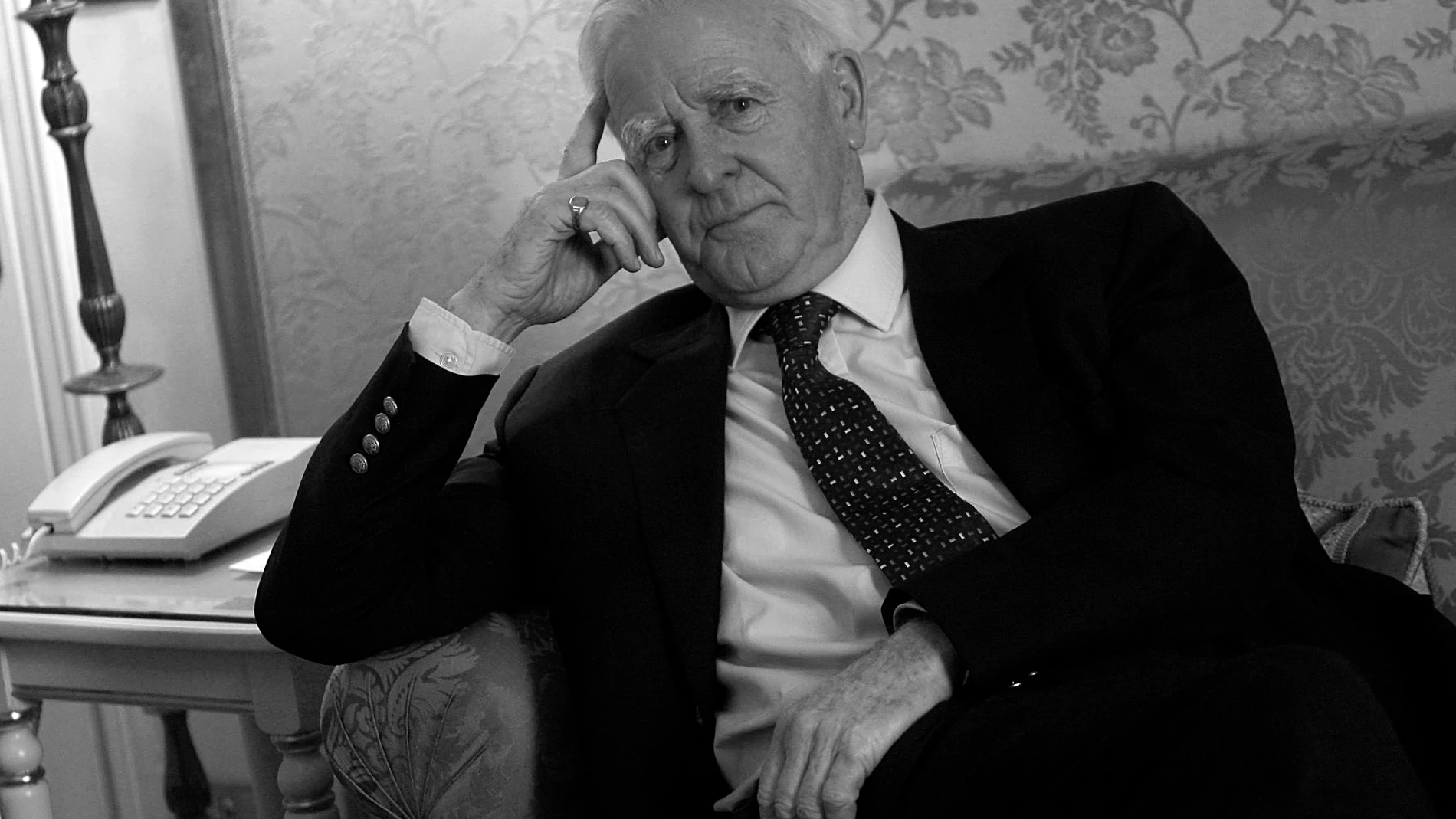 El escritor John Le Carre, maestro de las novelas de espías, en una imagen de archivo
