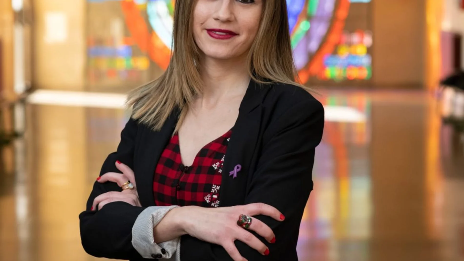 Beatriz García, secretaria de Memoria Histórica de la Comisión Ejecutiva Autonómica (CEA) del PSOE de Castilla y León