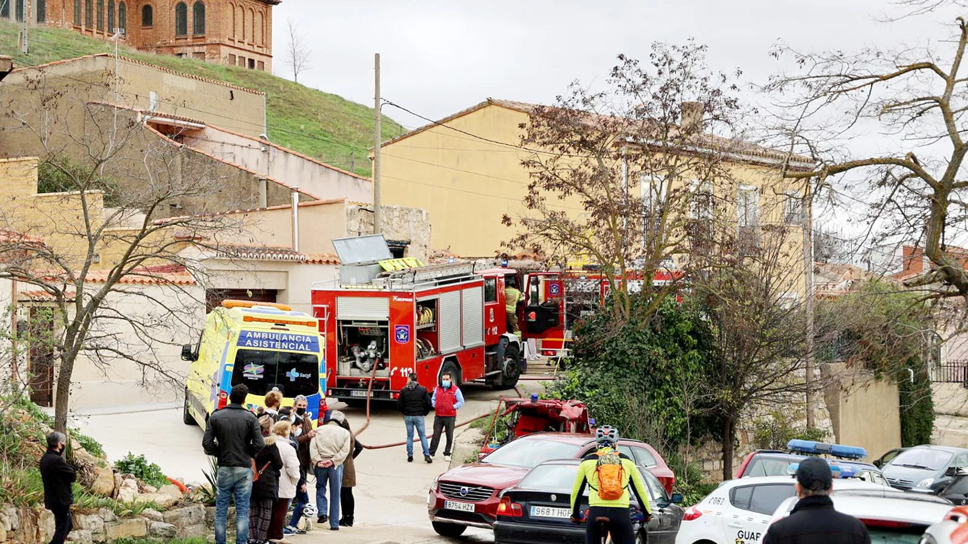 Dos personas son encontradas fallecidas en el incendio de su vivienda en la calle Cuesta de la Estación de Toro (Zamora)