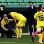 Vicente Iborra con el Villarreal.