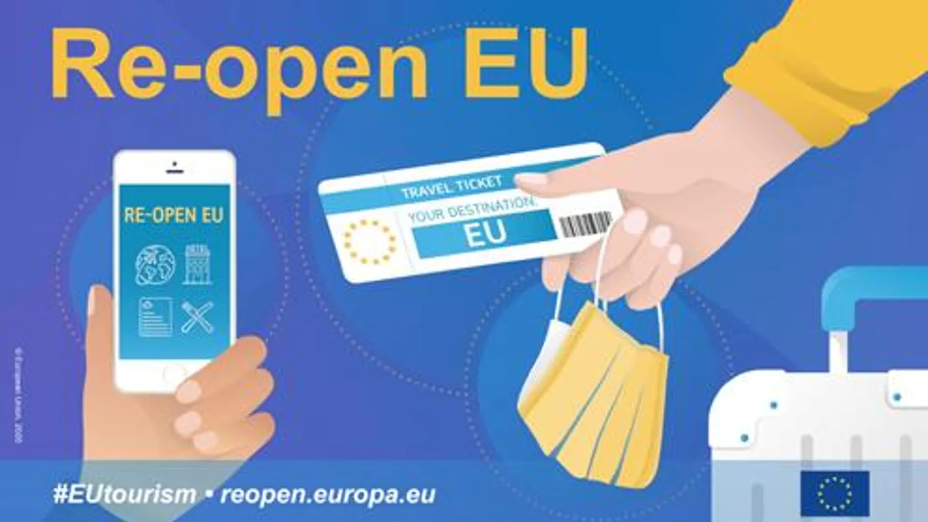“Re-Open EU”, la app que permite conocer en tiempo real la situación epidemiológica y las restricciones de cada país de la Unión Europea