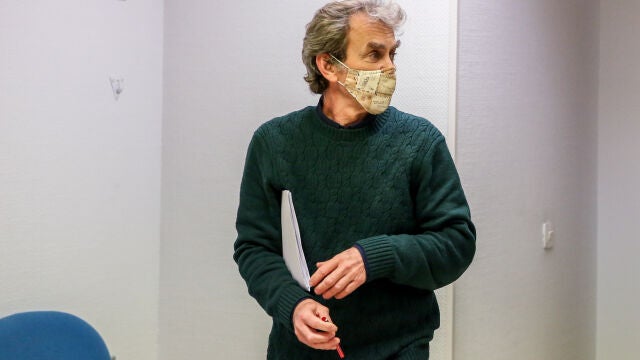 El director del Centro de Coordinación de Alertas y Emergencias Sanitarias, Fernando Simón, ofrece una rueda de prensa en Madrid (España), EUROPA PRESS/R.Rubio.POOL