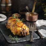 Receta pollo relleno para Navidad.