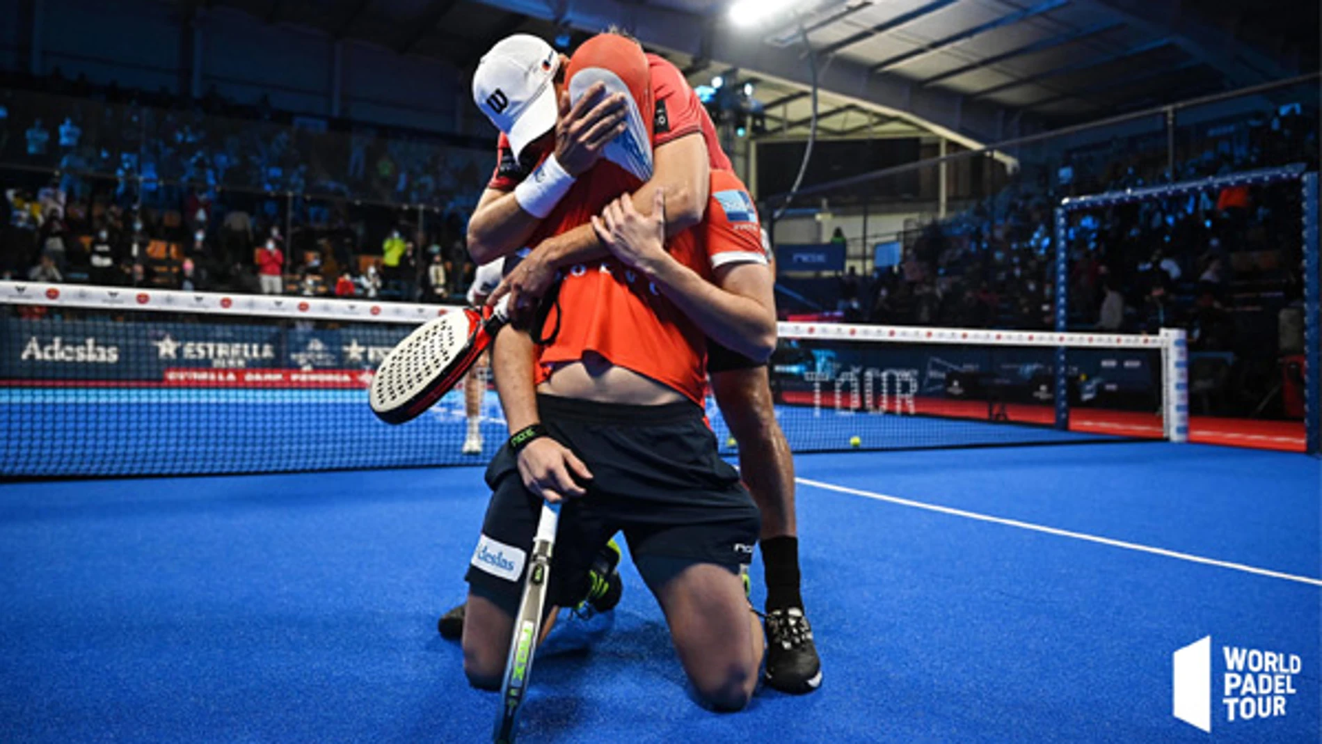Fernando Belasteguín y Agustín Tapia, tras la victoria en el Master Final