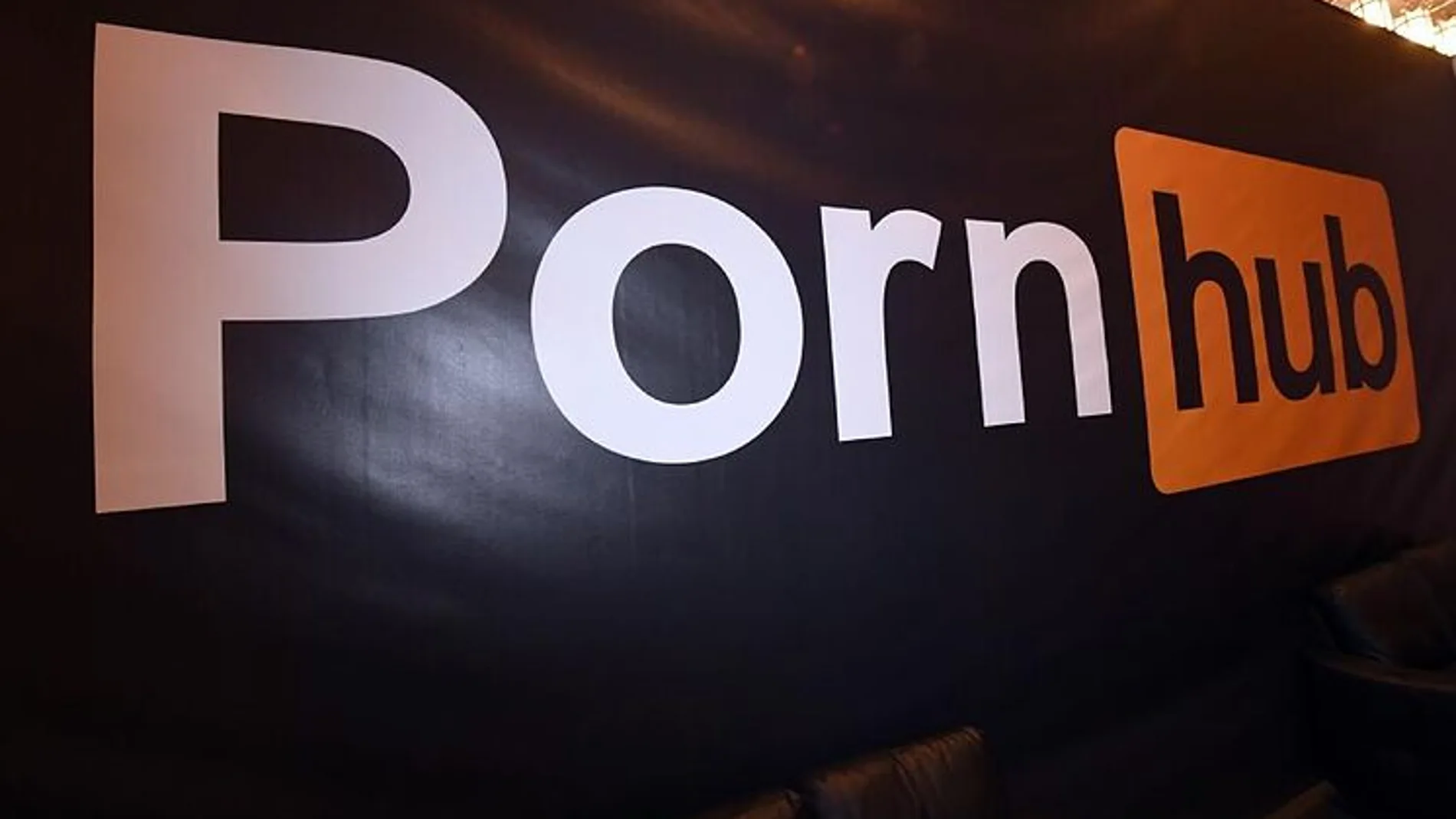 Logotipo de PornHub en una imagen de archivo