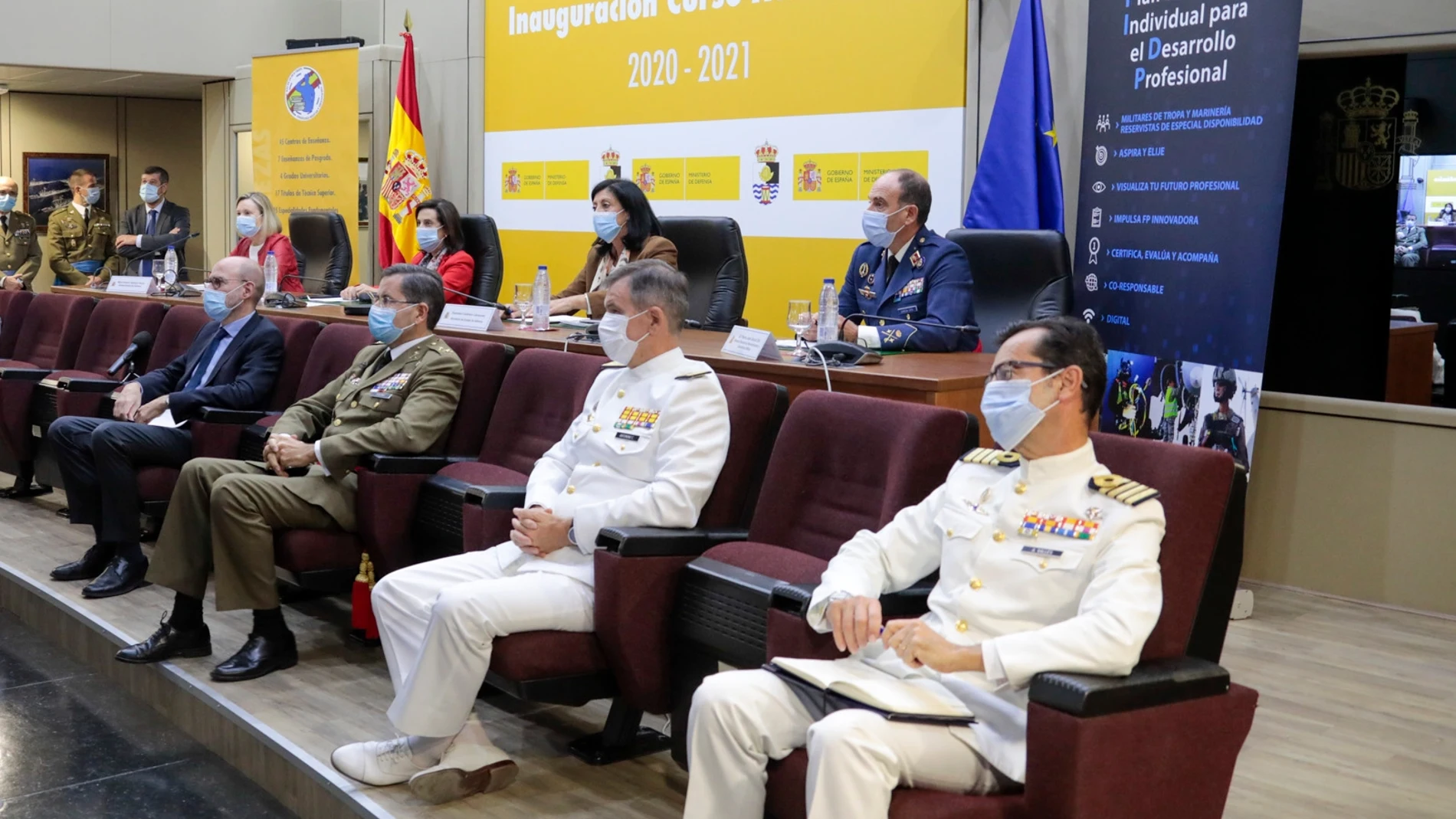 Robles inauguró el curso 2020/2021 el pasado mes de septiembre por videoconferencia