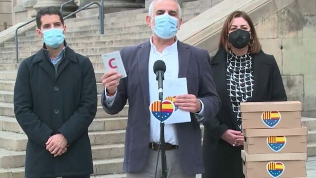 El líder de Cs en Catalunya, Carlos Carrizosa, este martes 15 de diciembre de 2020EUROPA PRESS15/12/2020