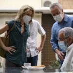 María, Carlitos y Antonio en el 2020