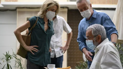 María, Carlitos y Antonio en el 2020