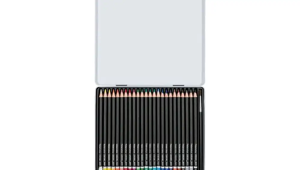 set de lápices de colores acuarelables de 24 colores