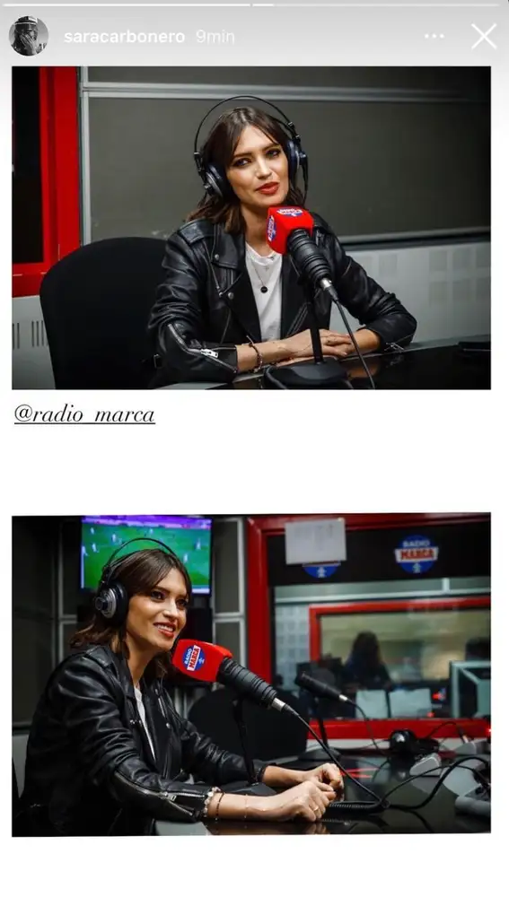 Sara Carbonero en su vuelta a Radio Marca.