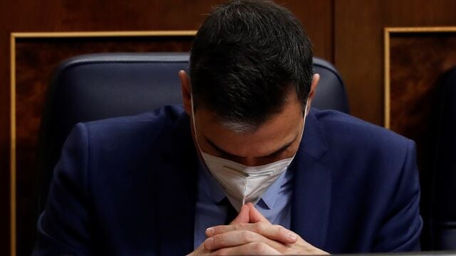 Pedro Sánchez, en plena pandemia