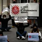 Las protestas de los hosteleros valencianos durante las últimas semanas han sido constantes