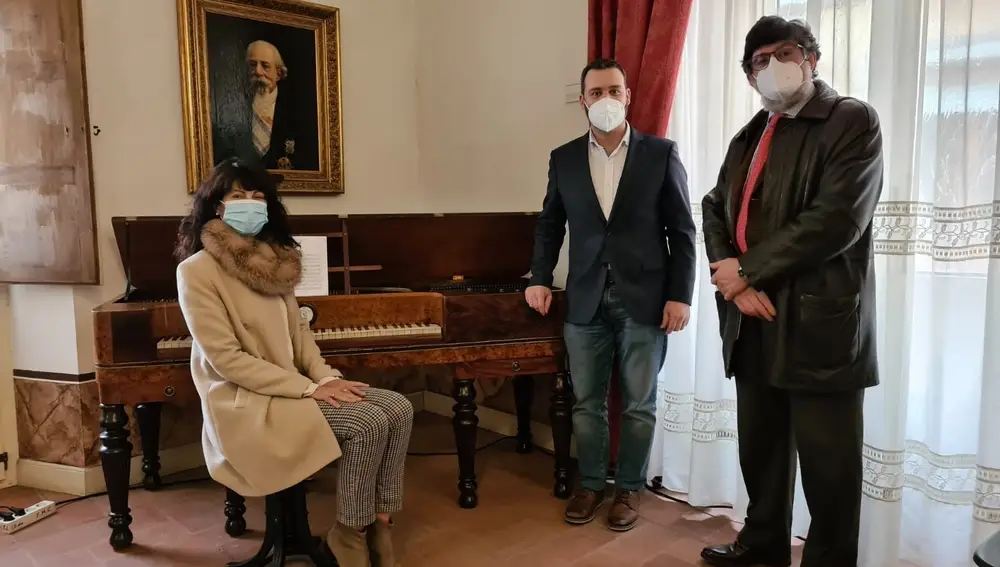 La Casa de Zorrilla recibe totalmente restaurado el pianoforte del poeta vallisoletano.AYUNTAMIENTO DE VALLADOLID18/12/2020