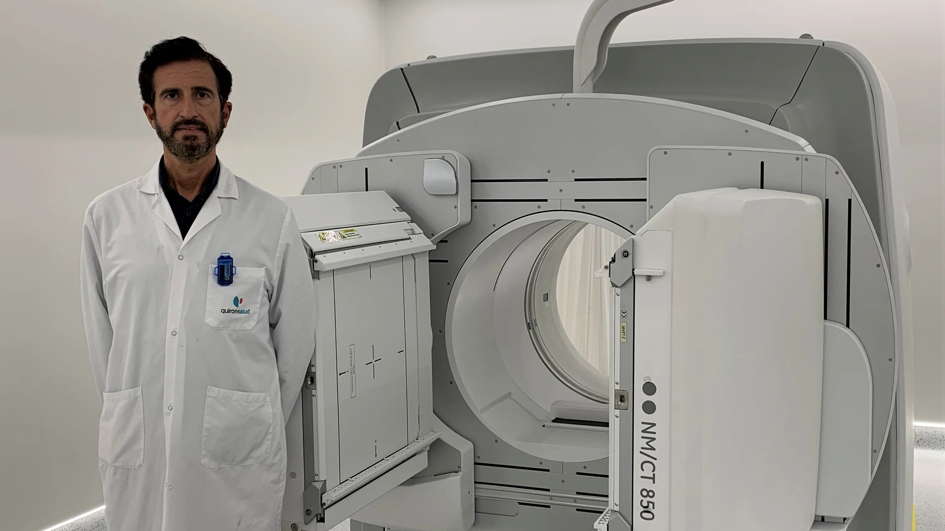 Dr. Pablo Contreras, especialista del Servicio de Medicina Nuclear del Hospital Quirónsalud Córdoba
