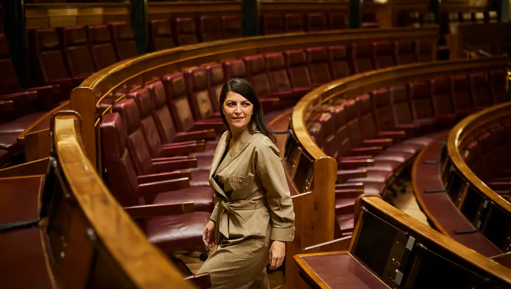 La secretaria general de Vox en el Congreso, Macarena Olona
