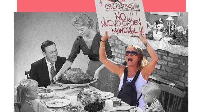 Como sobrevivir a tu familiar negacionista en la cena de Navidad