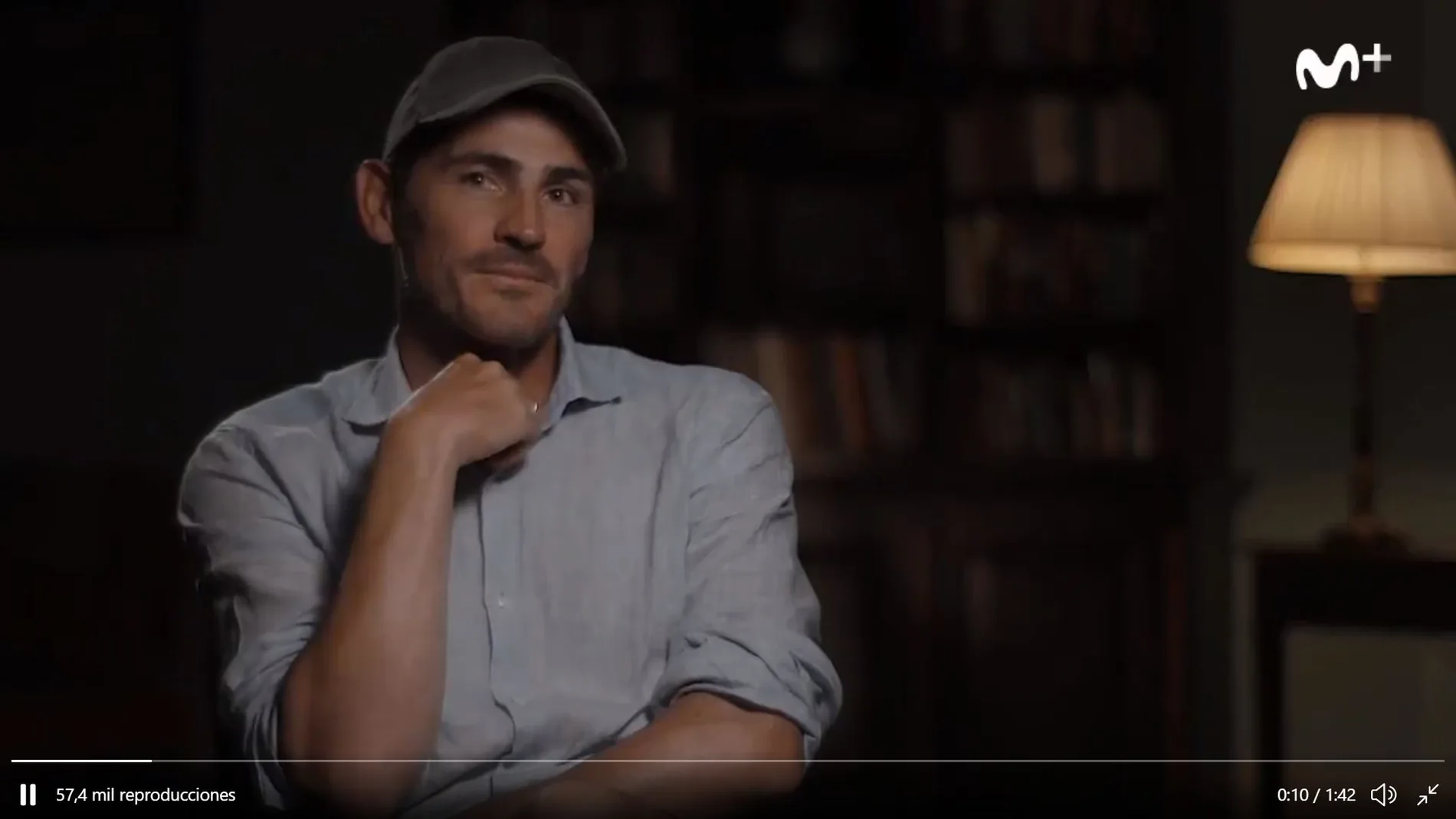Iker Casillas, en el documental Colgar las alas, de Movistar