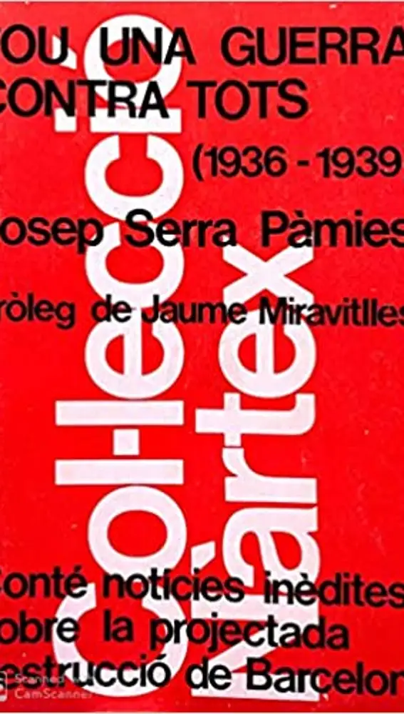 Obra de Josep Serra, donde se relata el proyecto comunista de destruir Barcelona