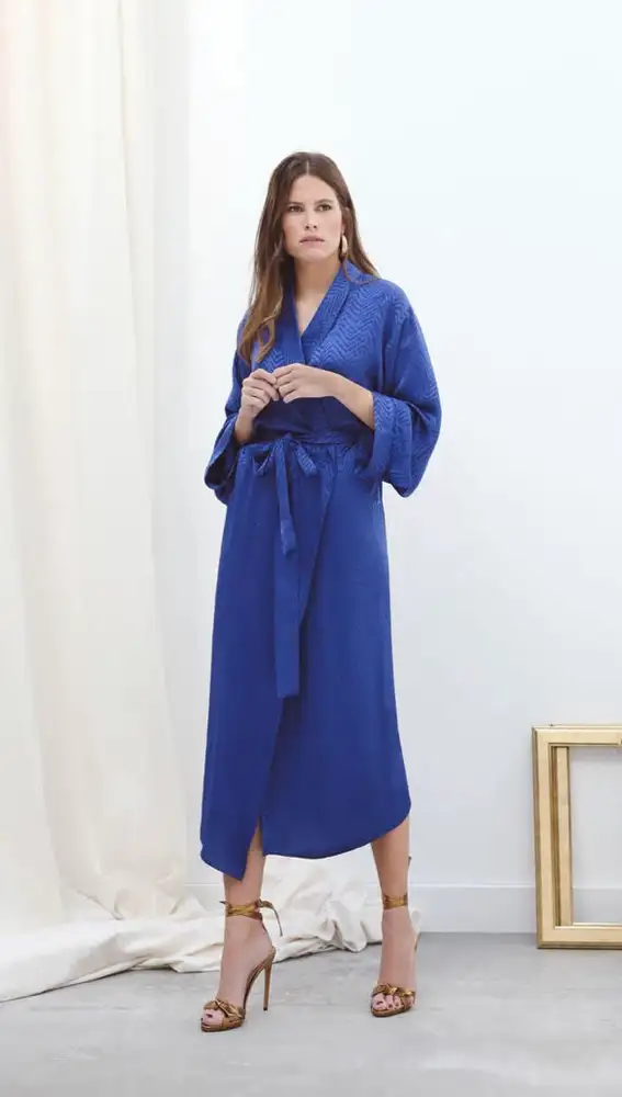 Kimono 'Nana' azul.