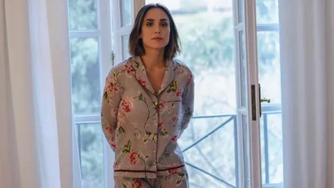 Tamara Falcó en pijama en su cuenta de Instagram.