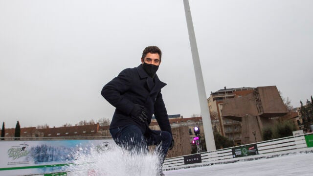 21/12/2020. © Jesús G. Feria.Entrevista a Javier Fernandez campeón Olímpico de patinaje sobre hielo.