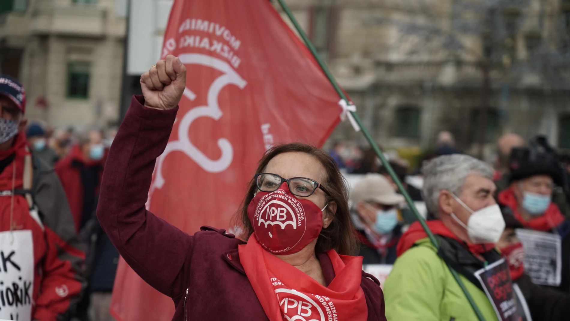 Protestas del Movimiento de Pensionistas de Vizcaya