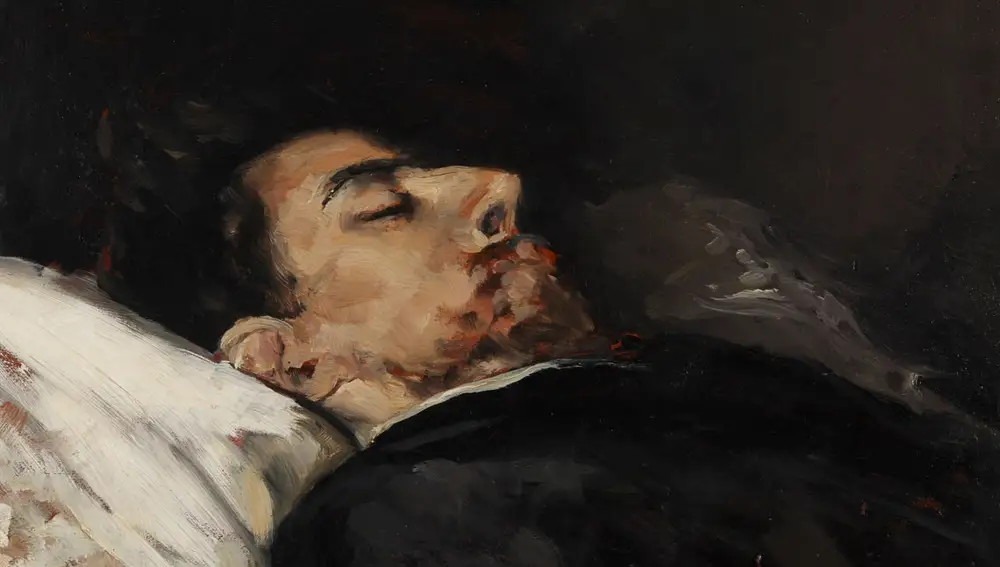 &quot;Gustavo Adolfo Bécquer en su lecho de muerte&quot; (1870-1871), Vicente Palmaroli