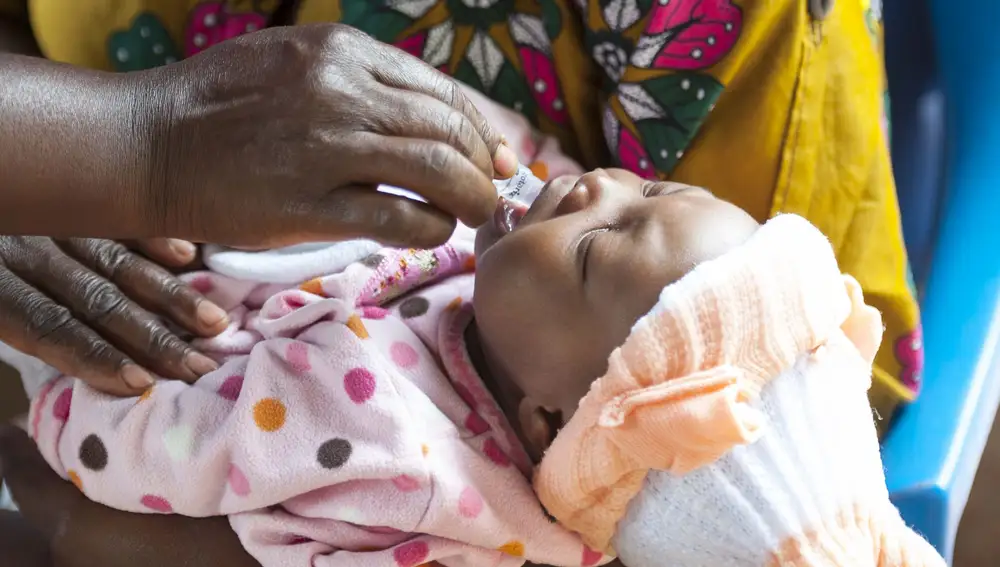 Unicef vacunará a más de diez mil niños contra la polio y el sarampión en el tercer mundo con la colaboración de Gadis