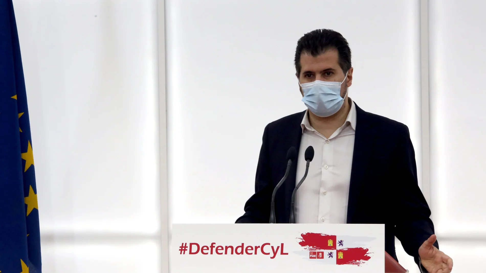 El secretario regional del PSOE, Luis Tudanca