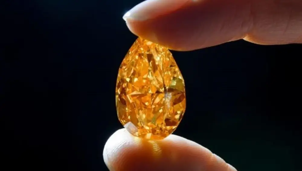Diamante naranja