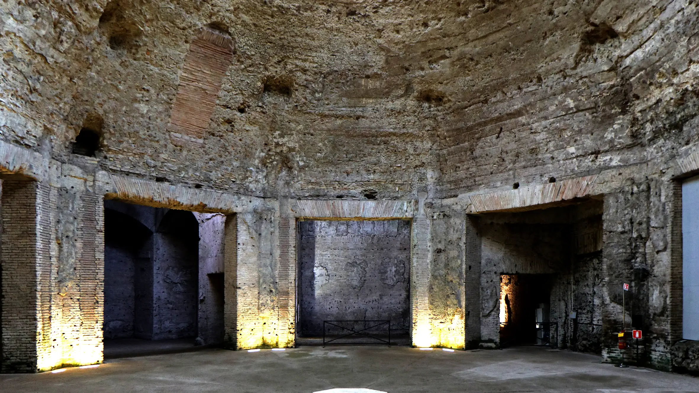 La Sala octagonal de la Domus Aurea