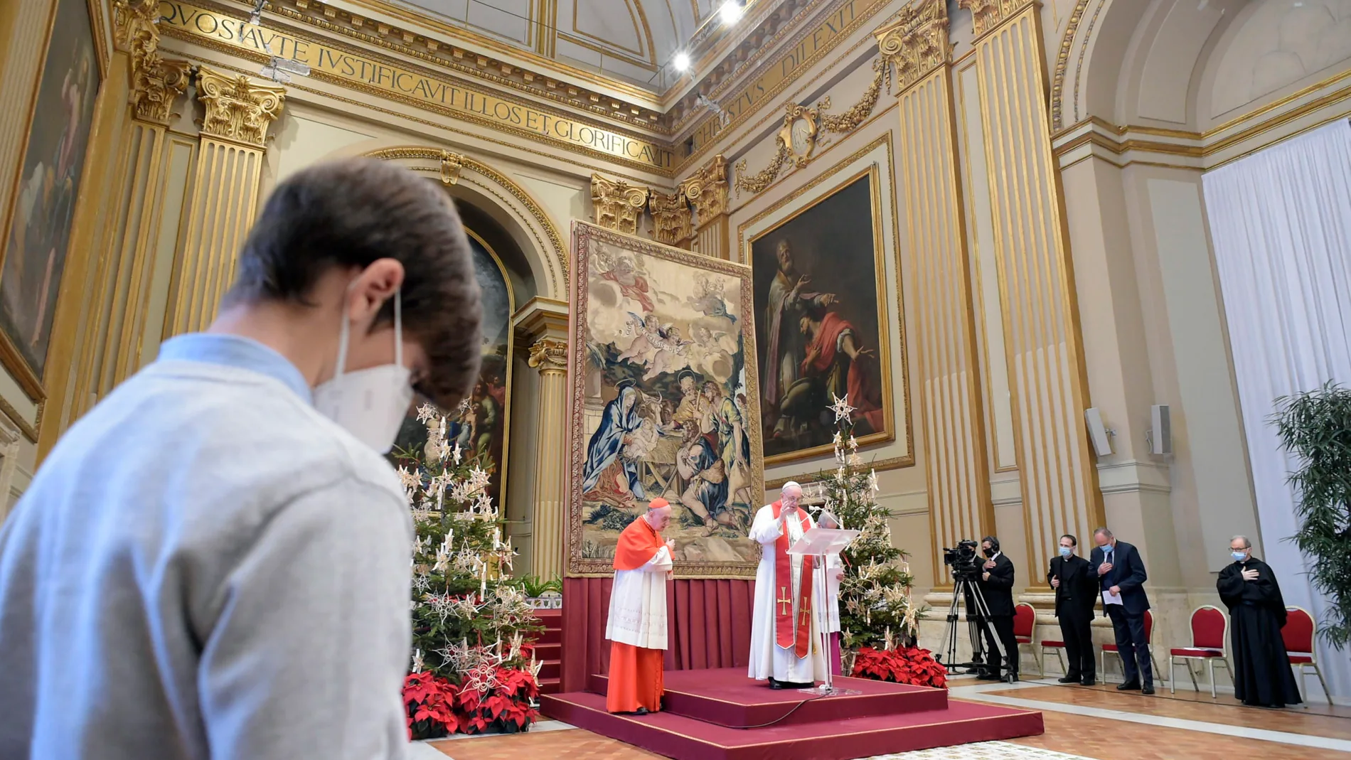 Bendicion Urbi et Orbi del Papa el día de Navidad.