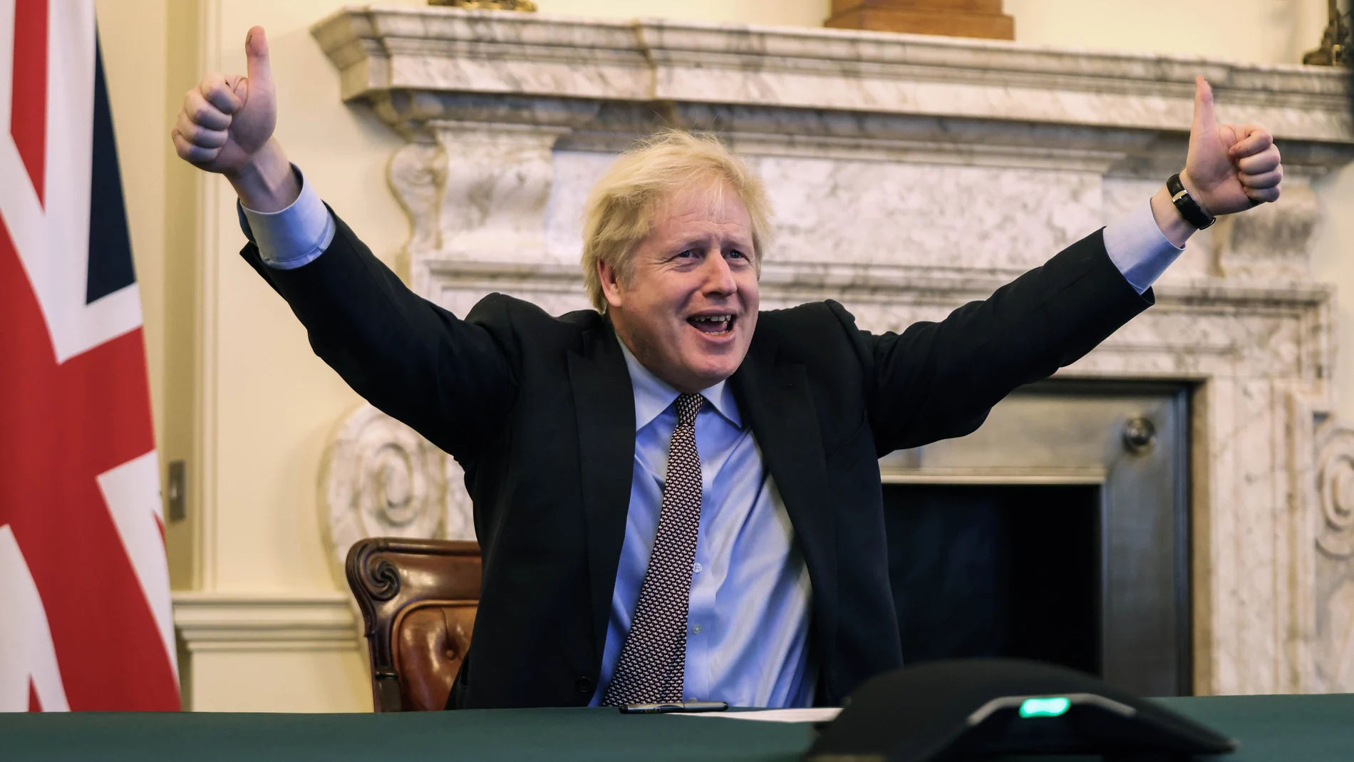 El "premier" Boris Johnson considera cumplida su promesa de "recuperar el control" de la soberanía británica