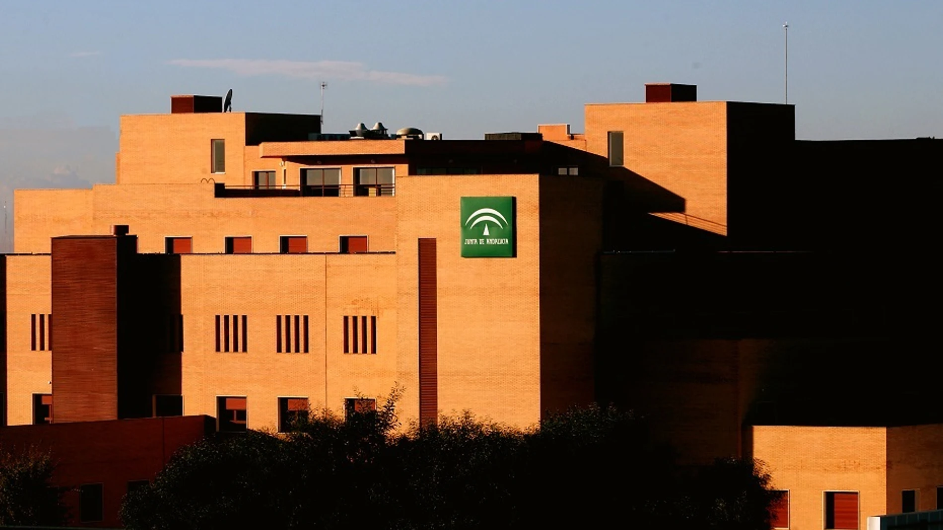 Imagen del Hospital de Bormujos (Sevilla), donde fue evacuada la herida