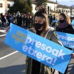 Una de las manifestaciones que se suelen organizar .en el País Vasco a favor de los presos de ETA EFE/Gorka Estrada