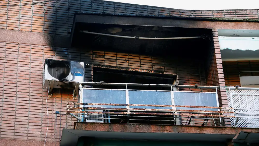 En el fuego murió una anciana y resultó herida una mujer de 40 años