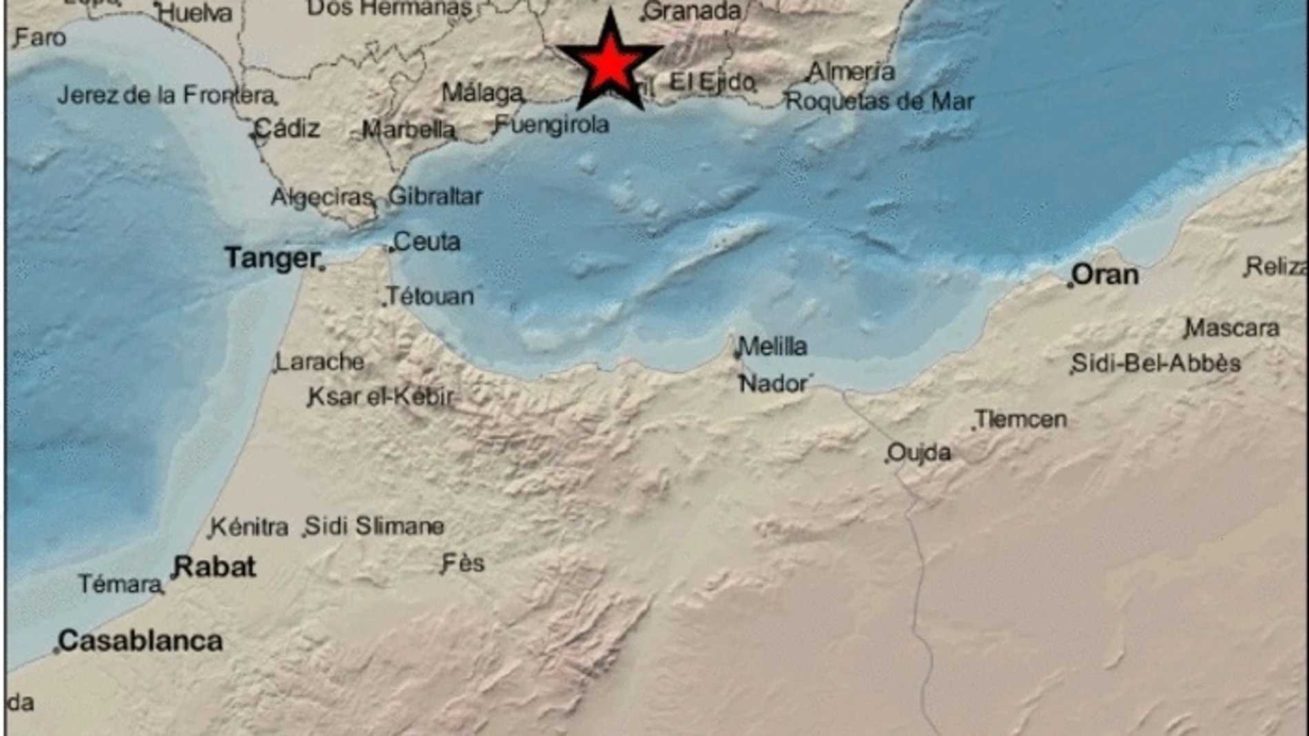 Terremoto de magnitud 3.4 con epicentro en Jayena