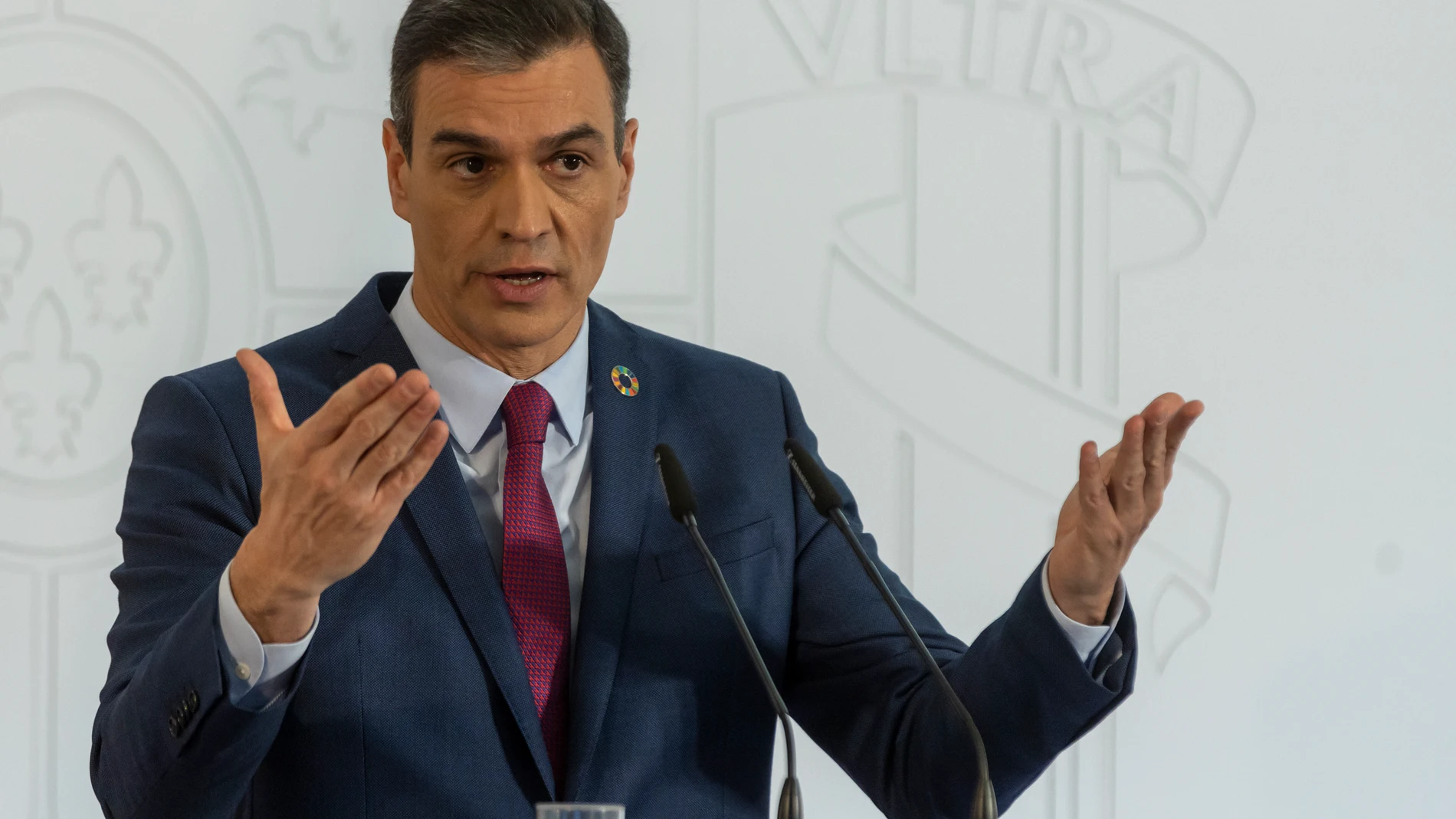 Rueda de prensa de Pedro Sánchez para rendir cuentas sobre su Gobierno durante el año 2020