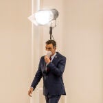 El presidente del Gobierno, Pedro Sánchez, el día que presentó su informe de rendición de cuentas