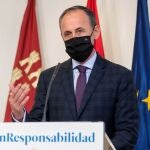 El consejero de Presidencia y Hacienda de la Comunidad de Murcia, Javier Celdrán